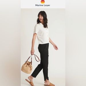 Marine Layer Allison Pant, Black